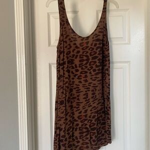 Leopard Mini Dress-small